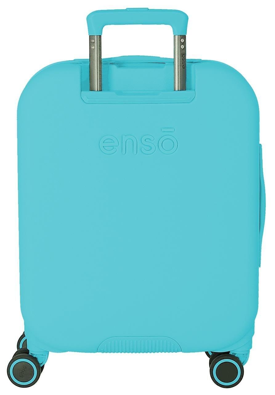 Valise cabine rigide ABS fille Disney Stitch Playful 44L turquoise 2/5