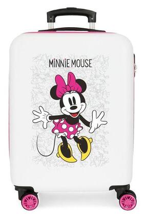Valise cabine rigide ABS fille Disney Minnie Enjoy the day 38,4L multicolore