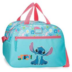 Sac de voyage fille Disney Aloha Stitch 28cm turquoise