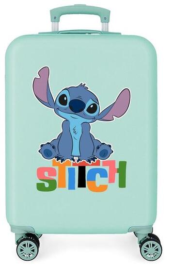 Valigia rigida ABS bambina Disney Aloha Stitch 33Lturchese