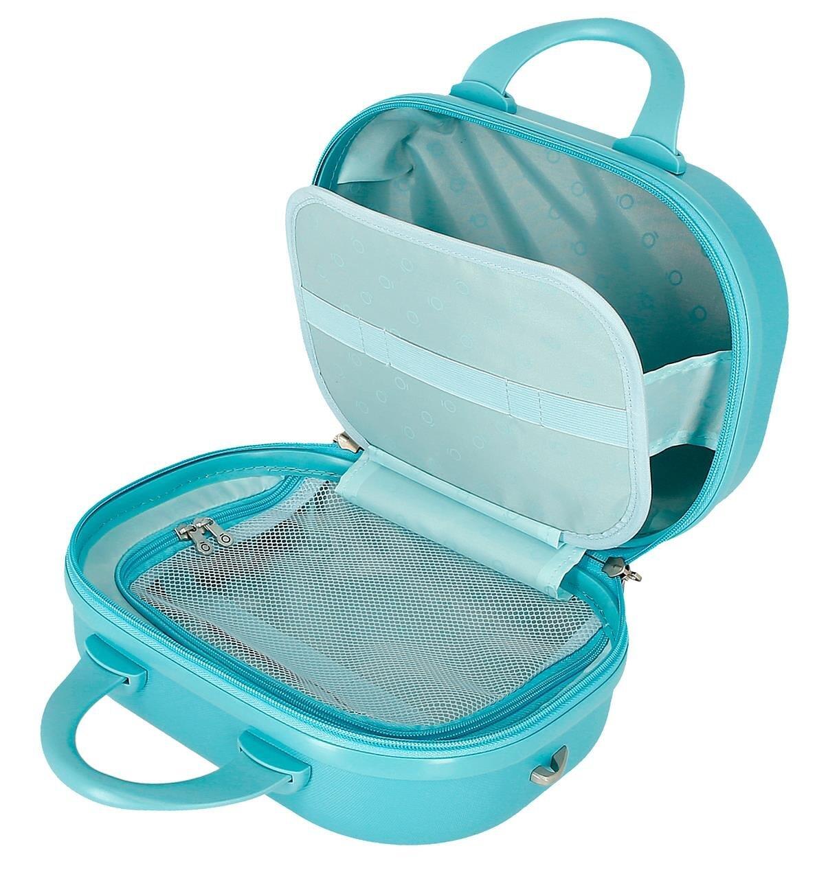 Trousse de toilette ABS fille Disney Stitch Playful 9,14L turquoise 4/5