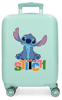 Valigia rigida ABS bambina Disney Aloha Stitch 33Lturchese