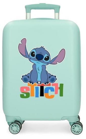 Valigia rigida ABS bambina Disney Aloha Stitch 33Lturchese