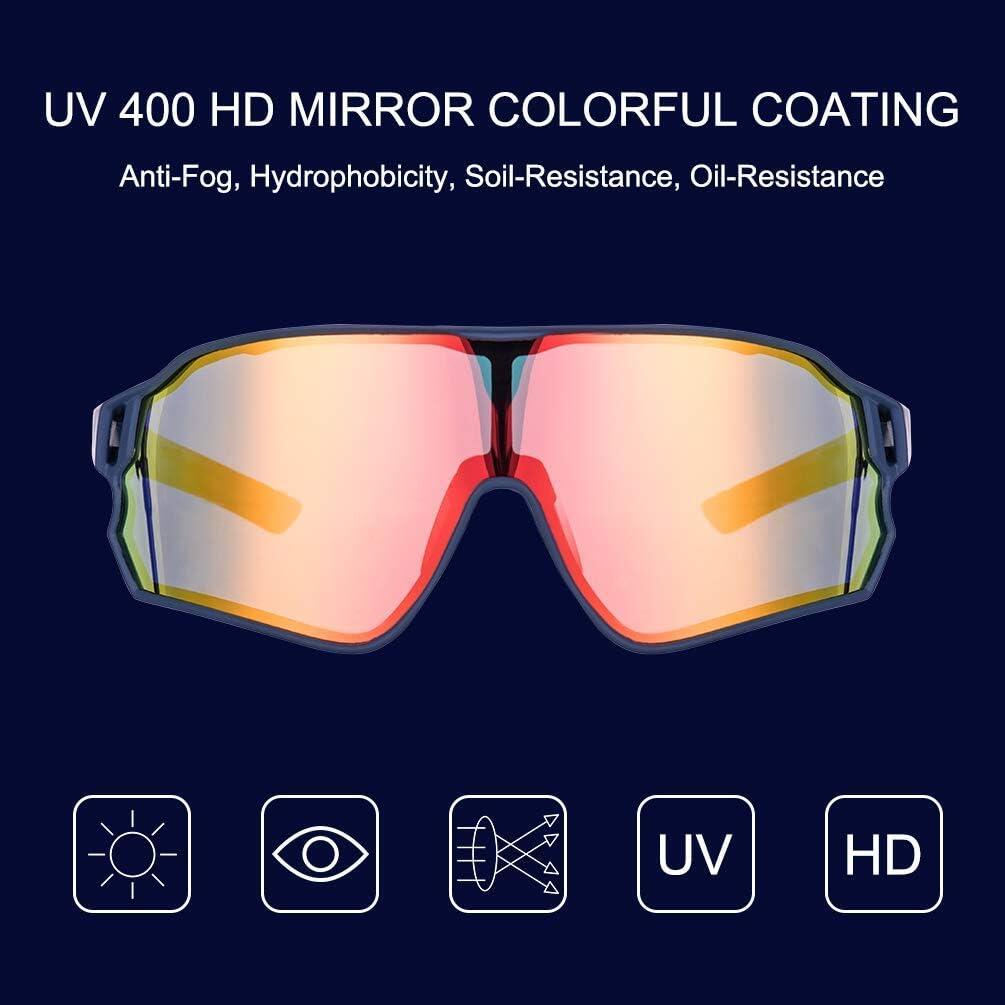 ROCKBROS Lunettes Soleil Polarisées Vélo UV400 Sport Homme Femme 30g 2/8