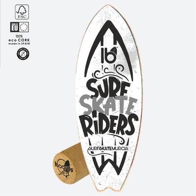 Balance Board Surfskate – Surf Trainer mit Korkrolle