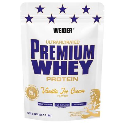 Weider premium whey (500g) vanilla ice cream - eiwitten - wei-eiwit mix