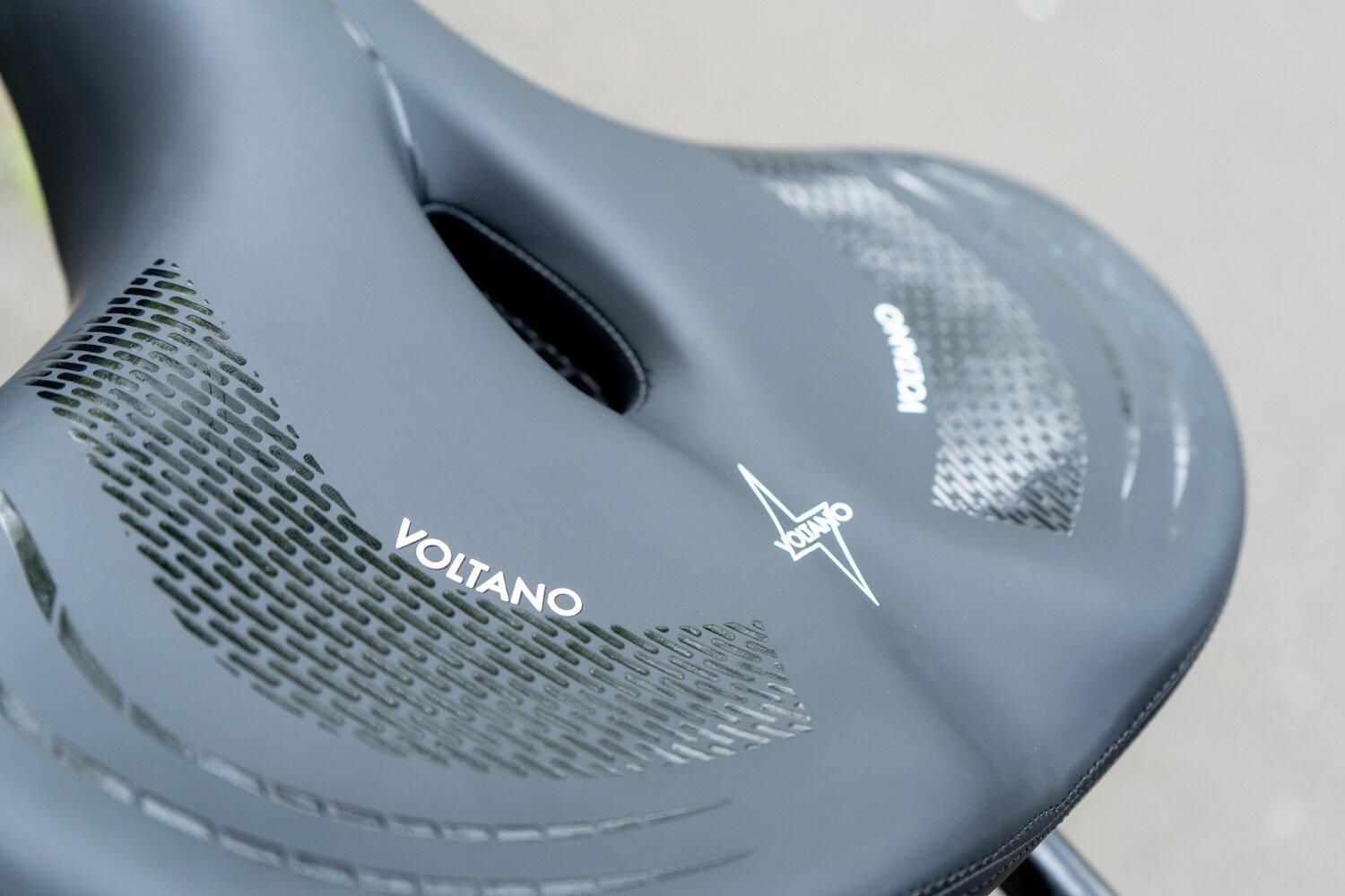 Voltano Fietszadel Relax Plus Met Rugsteun / Rugleuning - Zwart 2/7