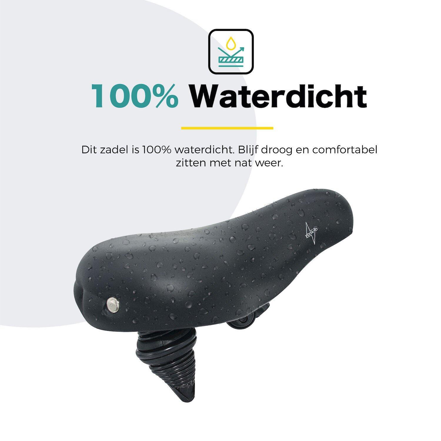 Voltano Drifter Fietszadel 2.0 - Zwart Zadel 5/7