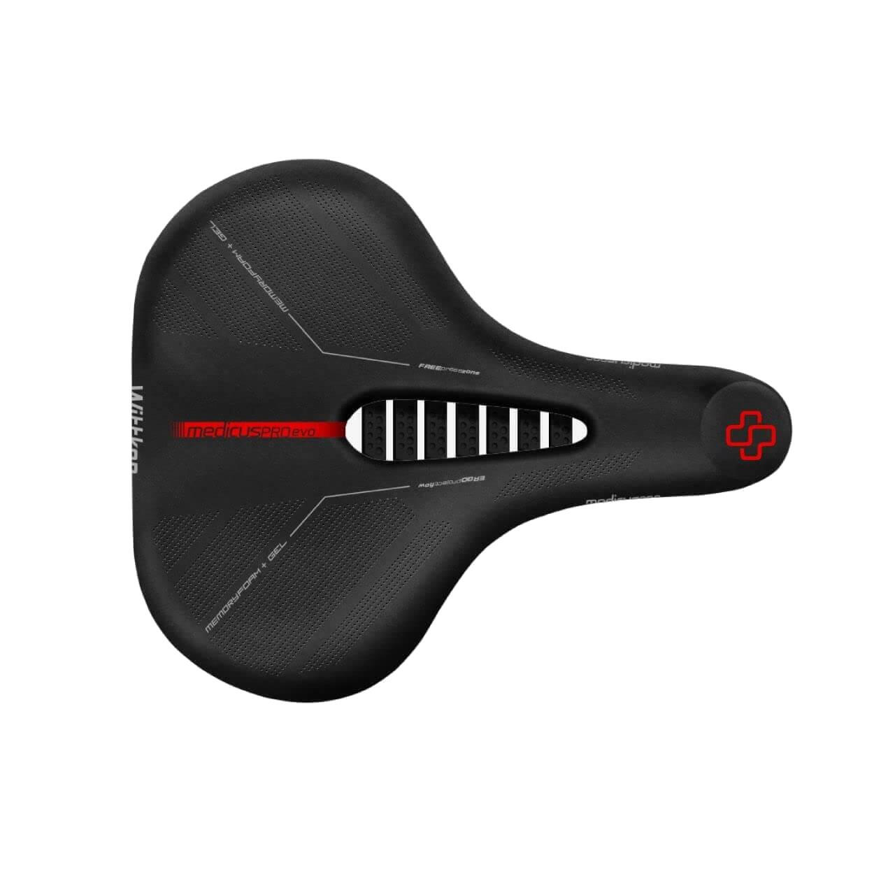 Selle Wittkop Medicus Pro Evo 3.0 pour la ville en noir 5/6