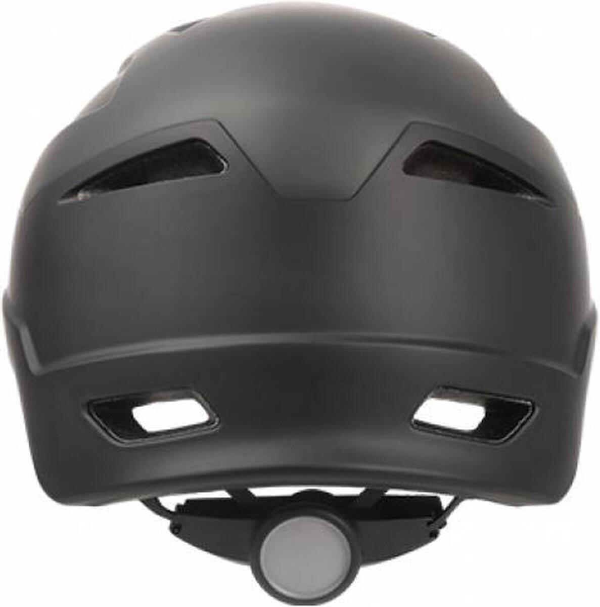 Casco E'City M (54-59Cm) - Negro / Gris Oscuro Mate 7/7