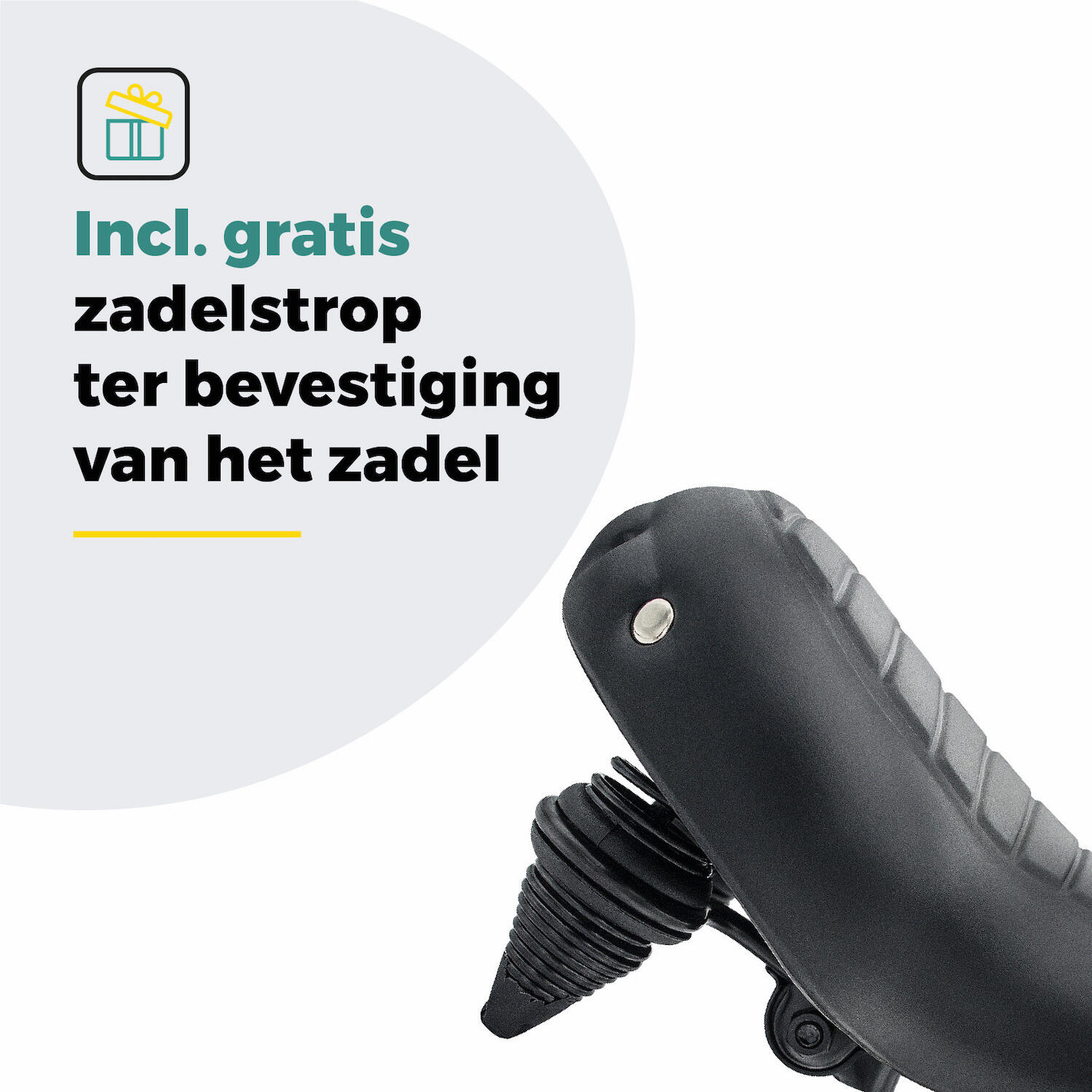 Voltano Drifter Fietszadel Wave 2.0 - Zwart 7/7