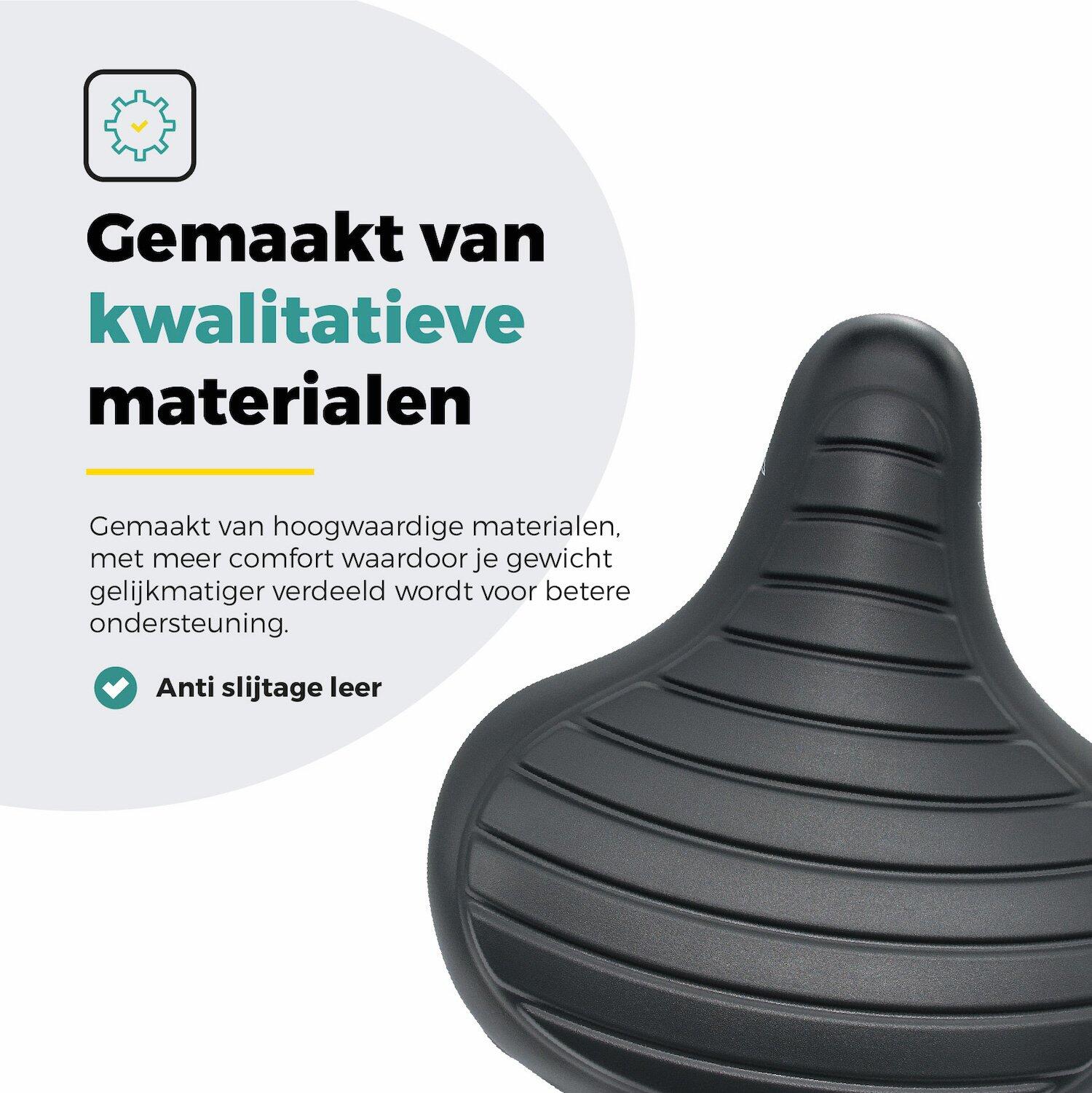 Voltano Drifter Fietszadel Wave 2.0 - Zwart 5/7