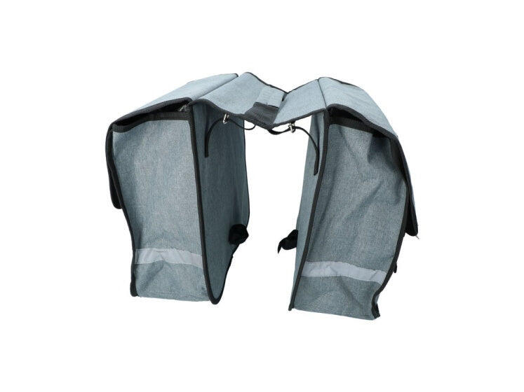 Dresco Dubbele Fietstas 36 Liter - Grijs 7/7