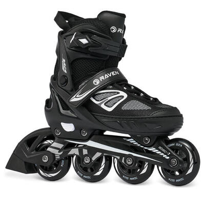 Inline skates verstelbare advance zwart