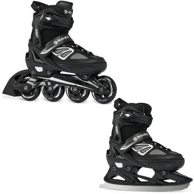 Rolki Łyżwy Regulowane 2w1 Raven Advance