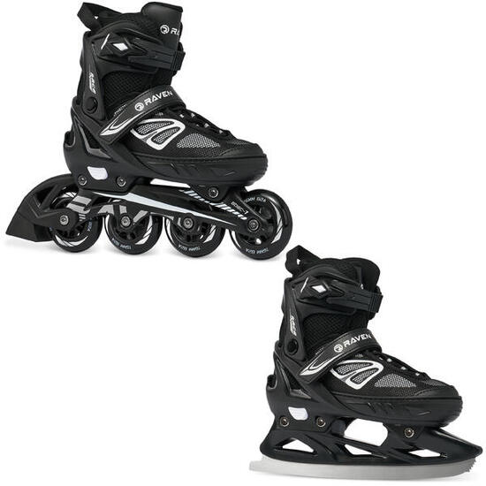Rolki Łyżwy Regulowane 2w1 Raven Advance
