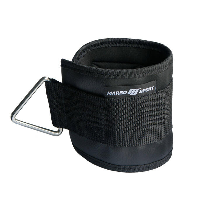 Marbo Sport - Sangle De Cheville Professionnelle Pour Tractions - Accessoire De Tirage - Noir - Decathlon