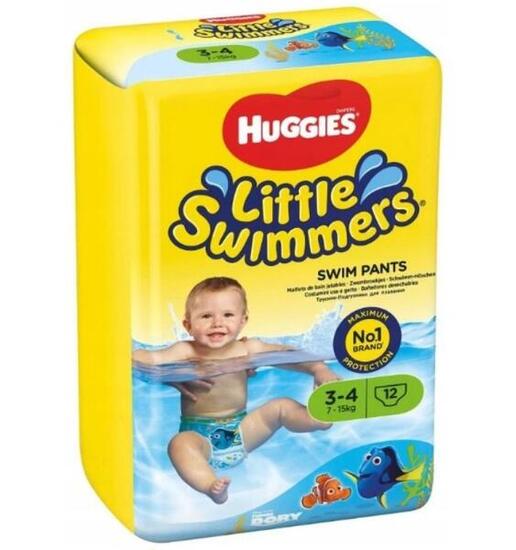Huggies opakowanie (7-15kg) 3-4 little swimmers medium pieluszki do pływania