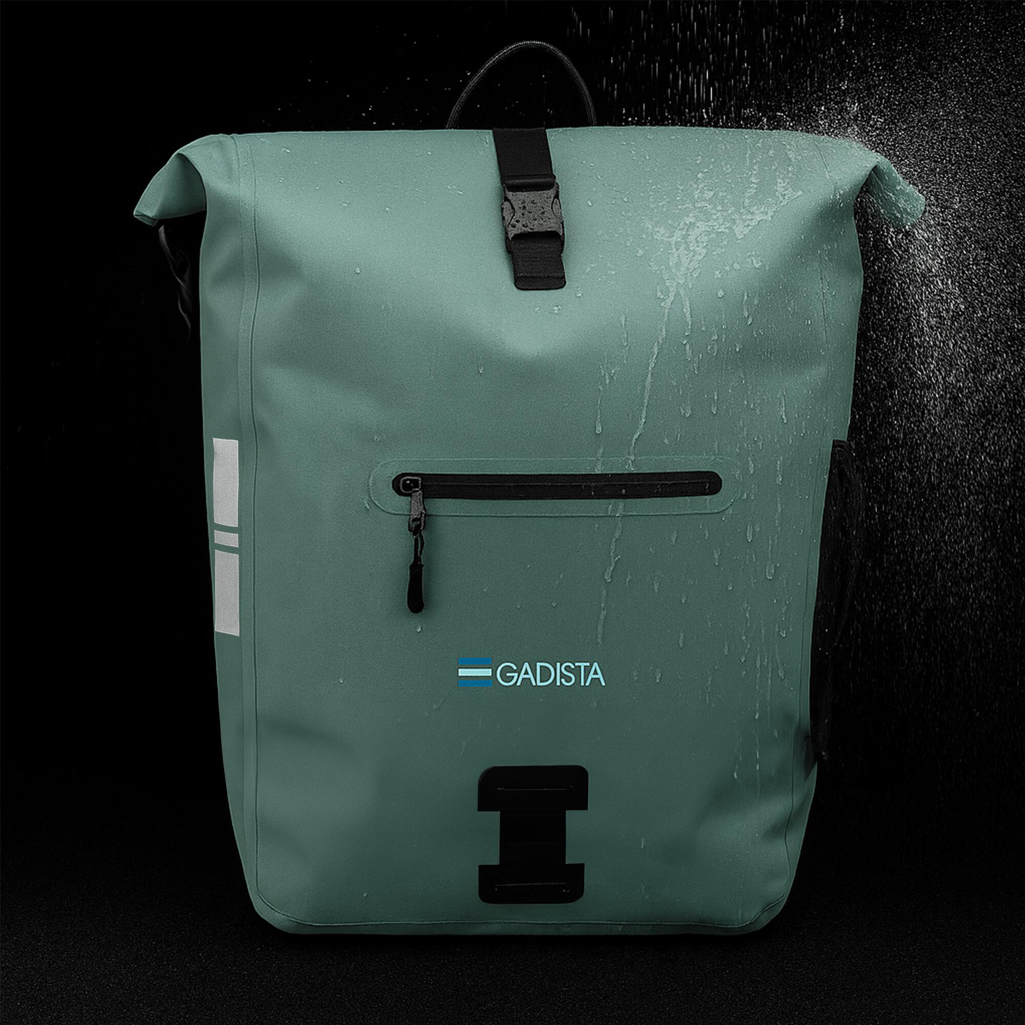 Alforja para bici, portaequipajes, mochila, bandolera - 25L -  IPX6 4/4