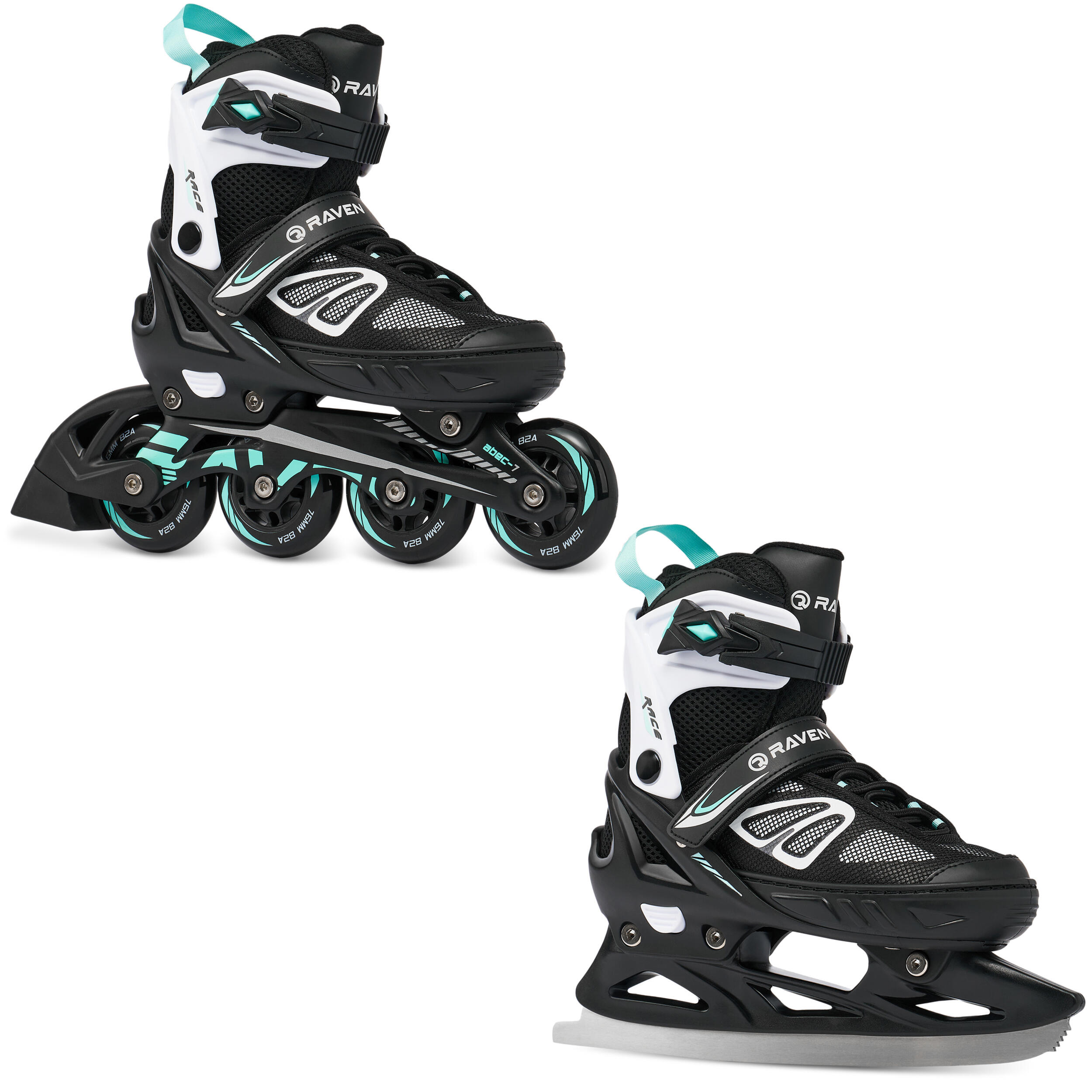 RAVEN Kolečkové brusle 2v1 Raven Advance