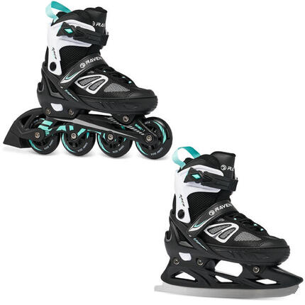 Rolki Łyżwy Regulowane 2w1 Raven Advance