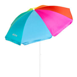 Aktive Parapluie de plage 8 mâts 180 cm multicolore