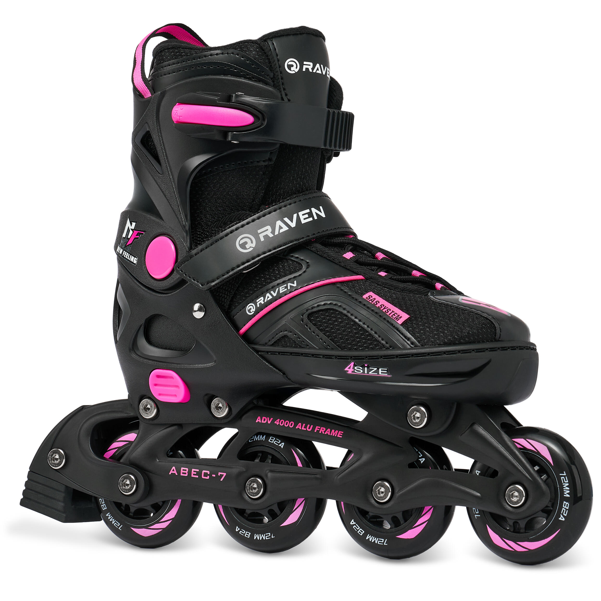 RAVEN Nastavitelné inline brusle Raven Pulse