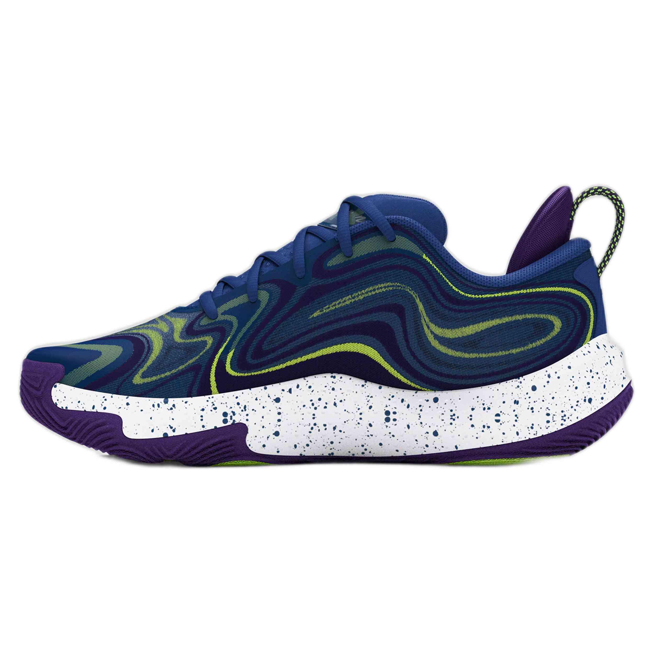 Chaussures de basket-ball Under armour modèle 3028340-400 pour unisexe 2/5