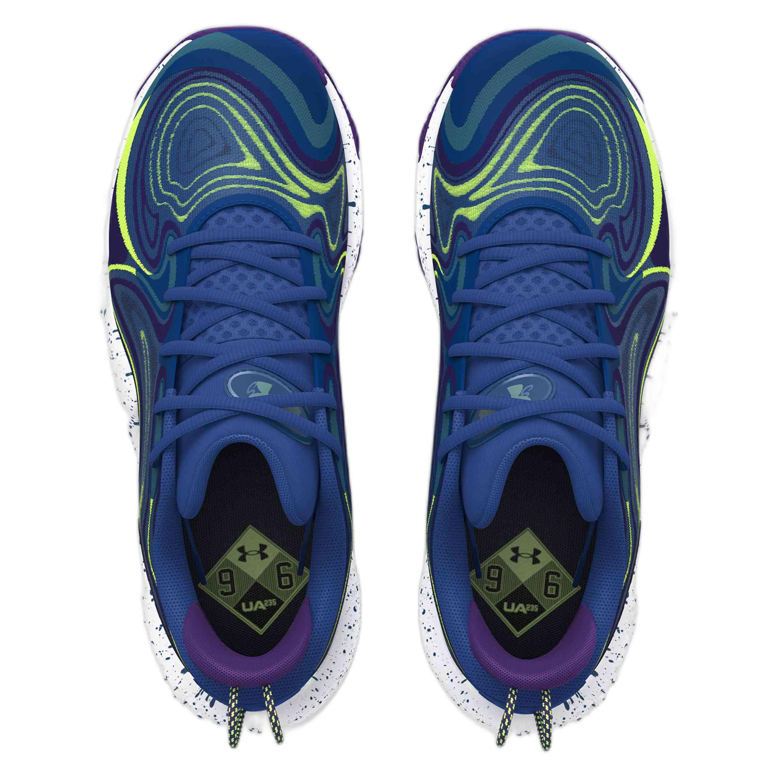 Chaussures de basket-ball Under armour modèle 3028340-400 pour unisexe 5/5