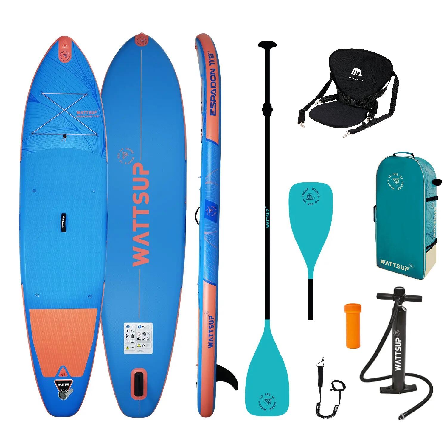 Deska SUP Pompowana WattSup ESPADON 11'8