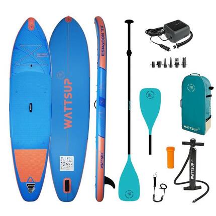 Deska SUP Pompowana WattSup ESPADON 11'8" 355cm + Elektryczna pompka PBG 6