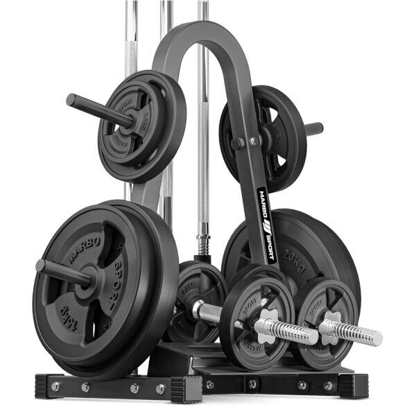 Multistatief voor halterschijven, dumbbells en stangen 6/7