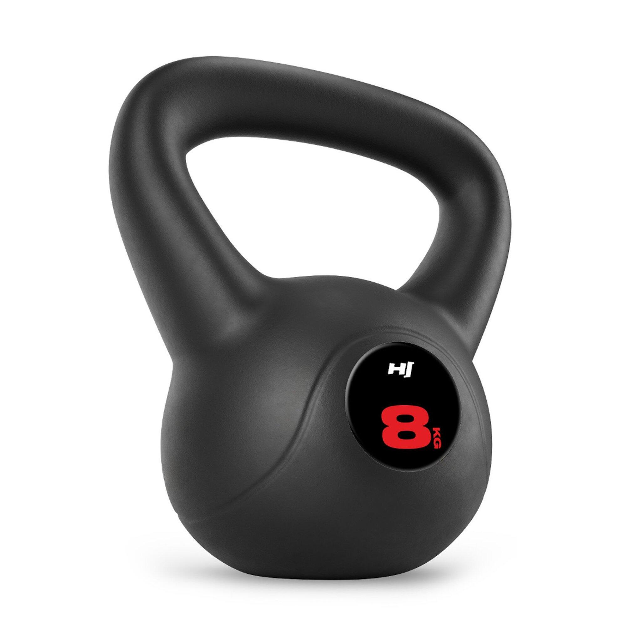 Kettlebell en vinyle pour l'entraînement de force Hop-Sport HS-PB008KB 8kg 5/5