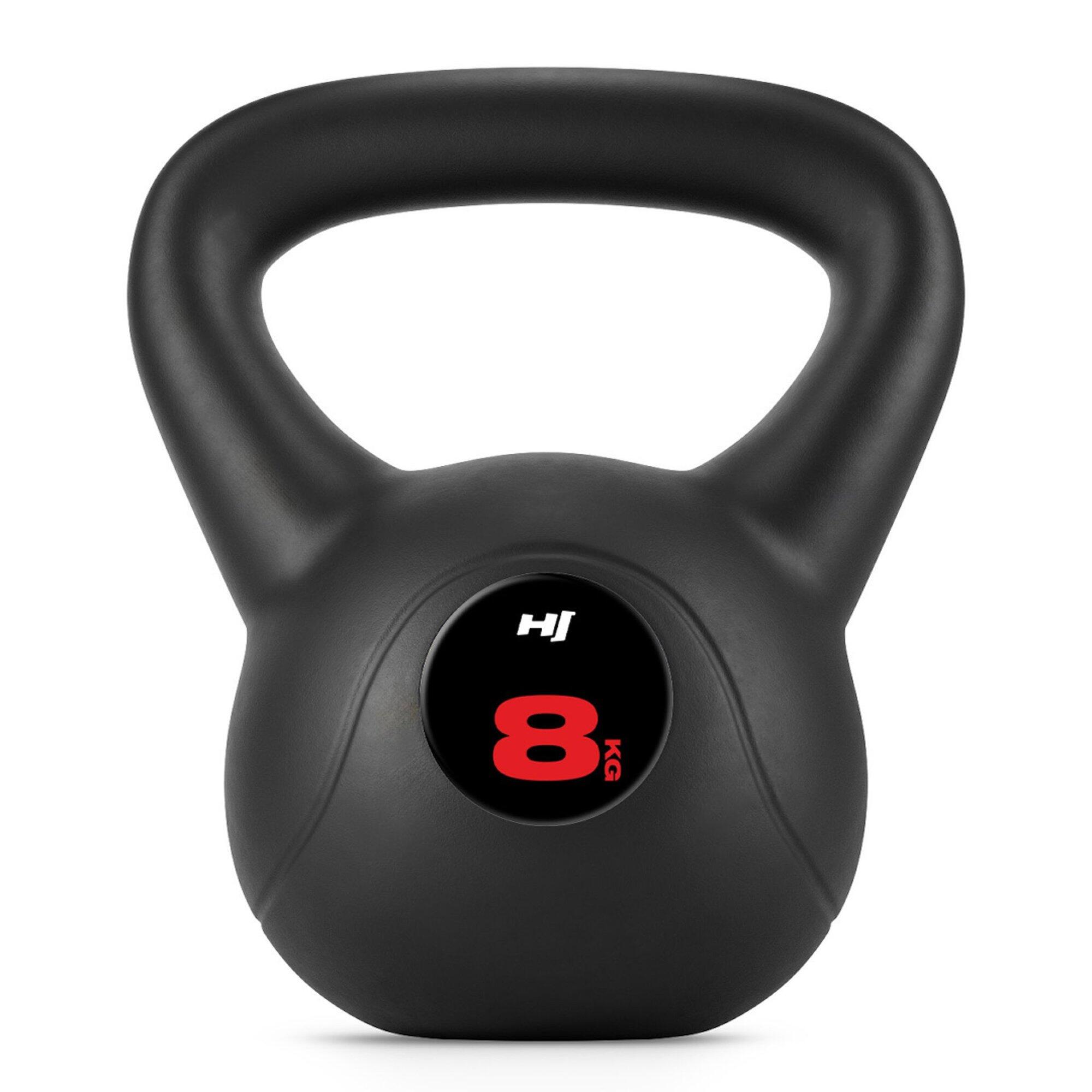 HOP-SPORT Vinylová činka Kettlebell 8kg