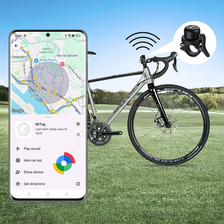Dzwonek do roweru z lokalizatorem dla Android MILI MiBell