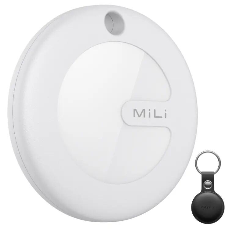 Lokalizator biały x1 z czarnym etui dla Android MILI MiTag