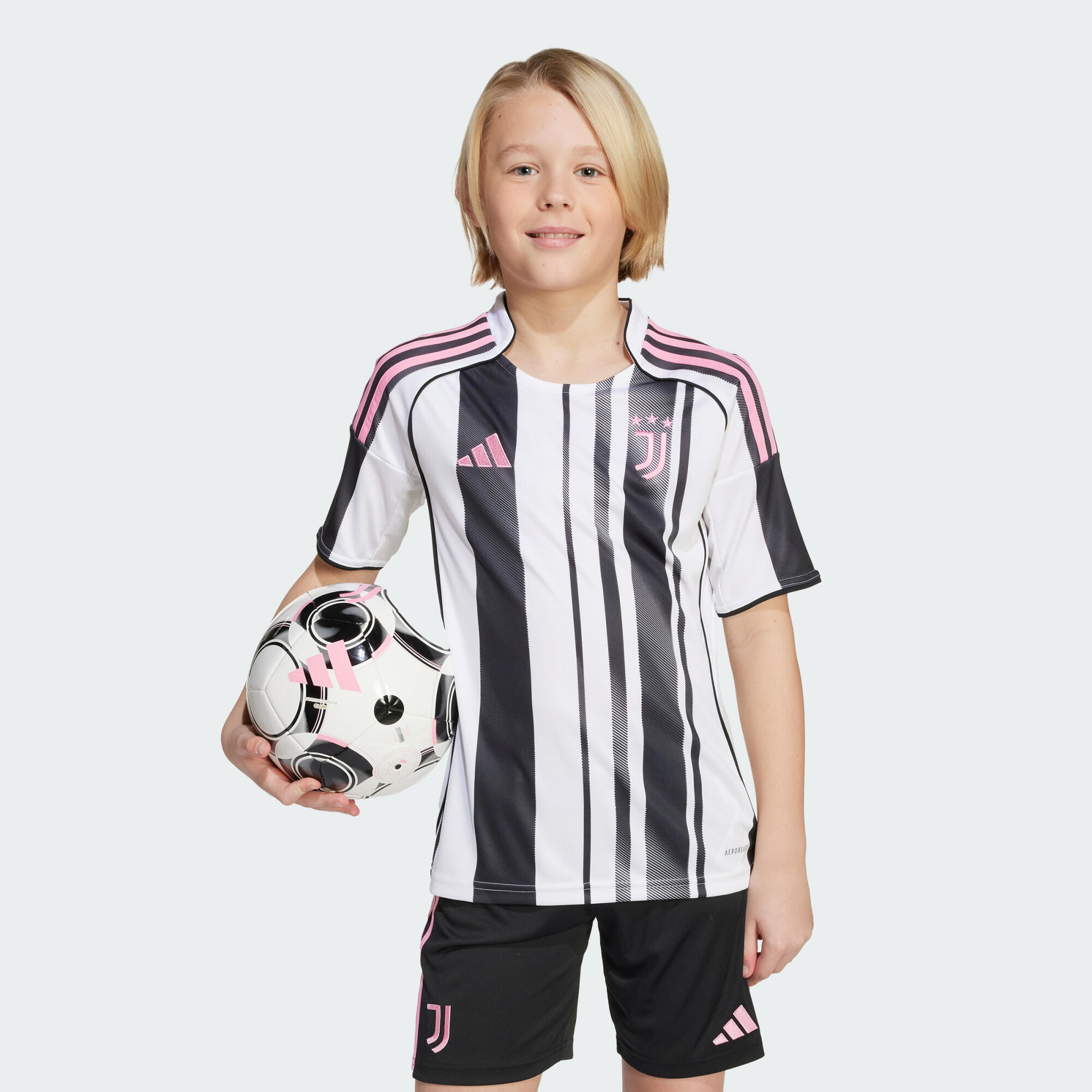 Juventus Turin 25/26 Kids Heimtrikot 3/7