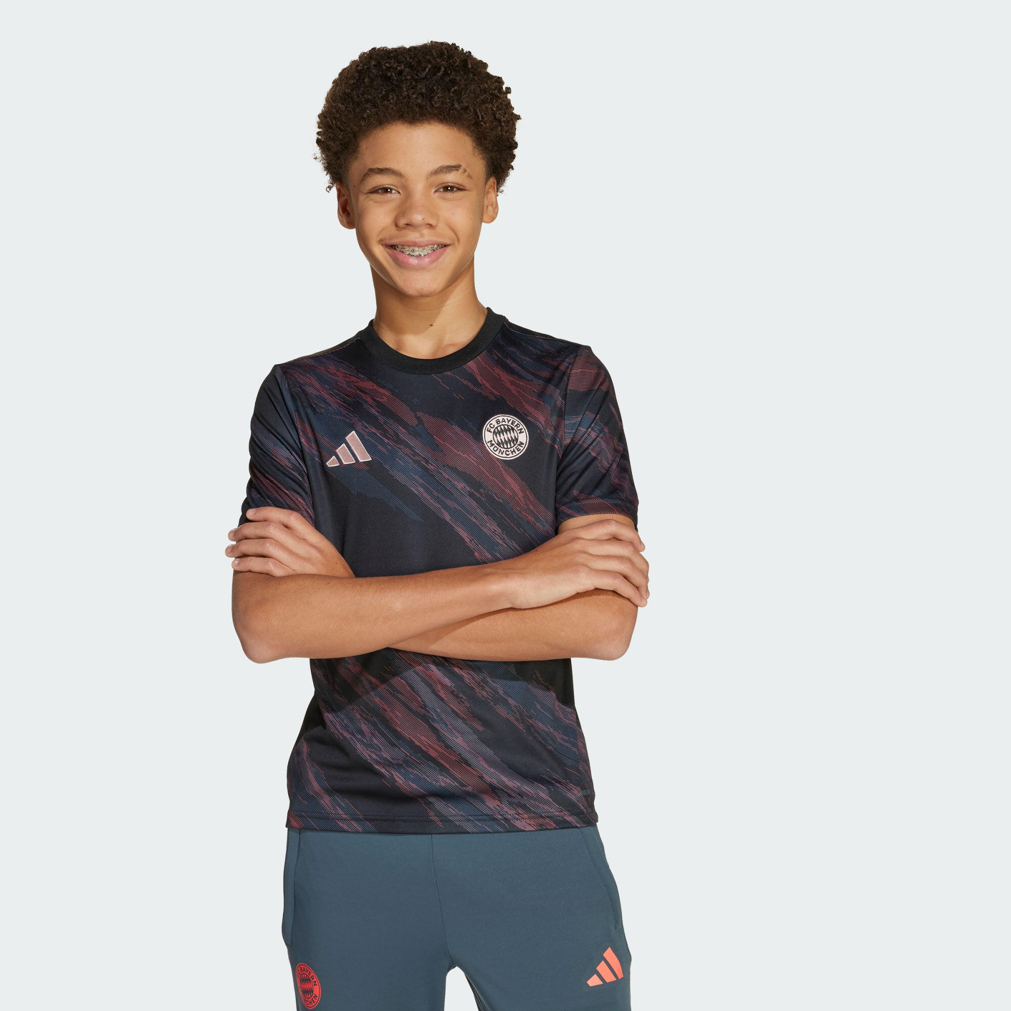 Maillot d'échauffement FC Bayern 25/26 Enfants 3/7