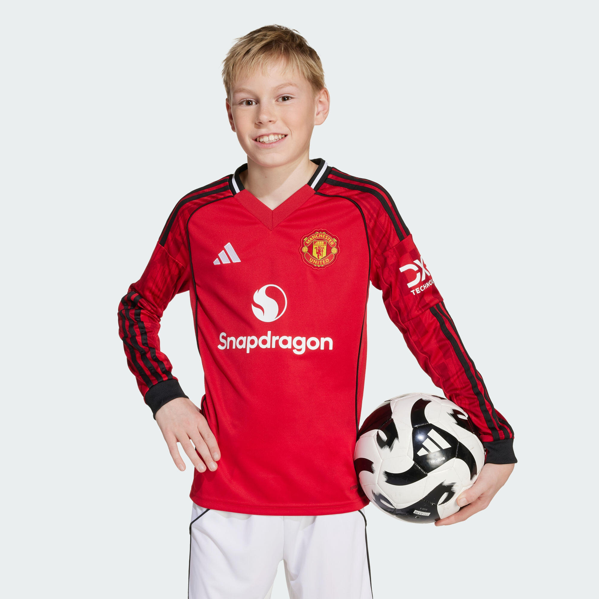 Manchester United 25/26 Long Sleeve Home Jersey 3/7