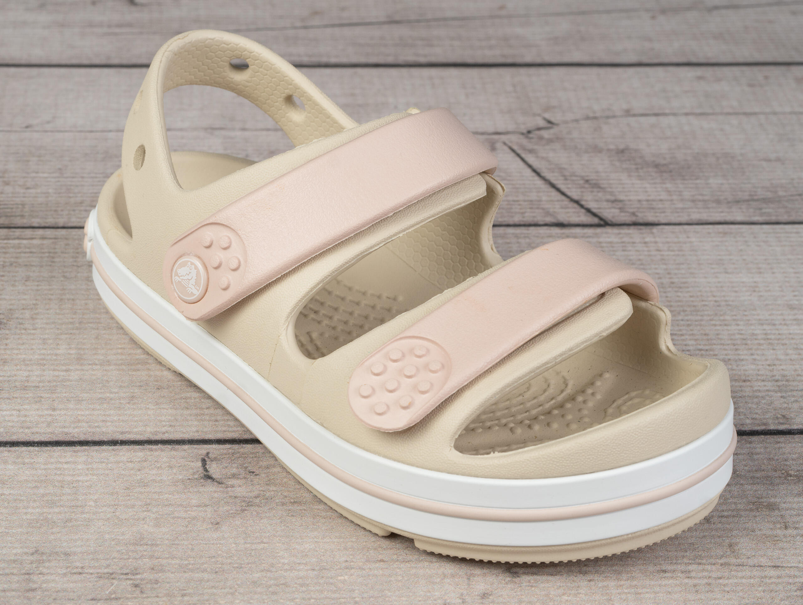 Sandały dziewczęce sportowe Crocs CROCBAND CRUISER SANDAL 6/7