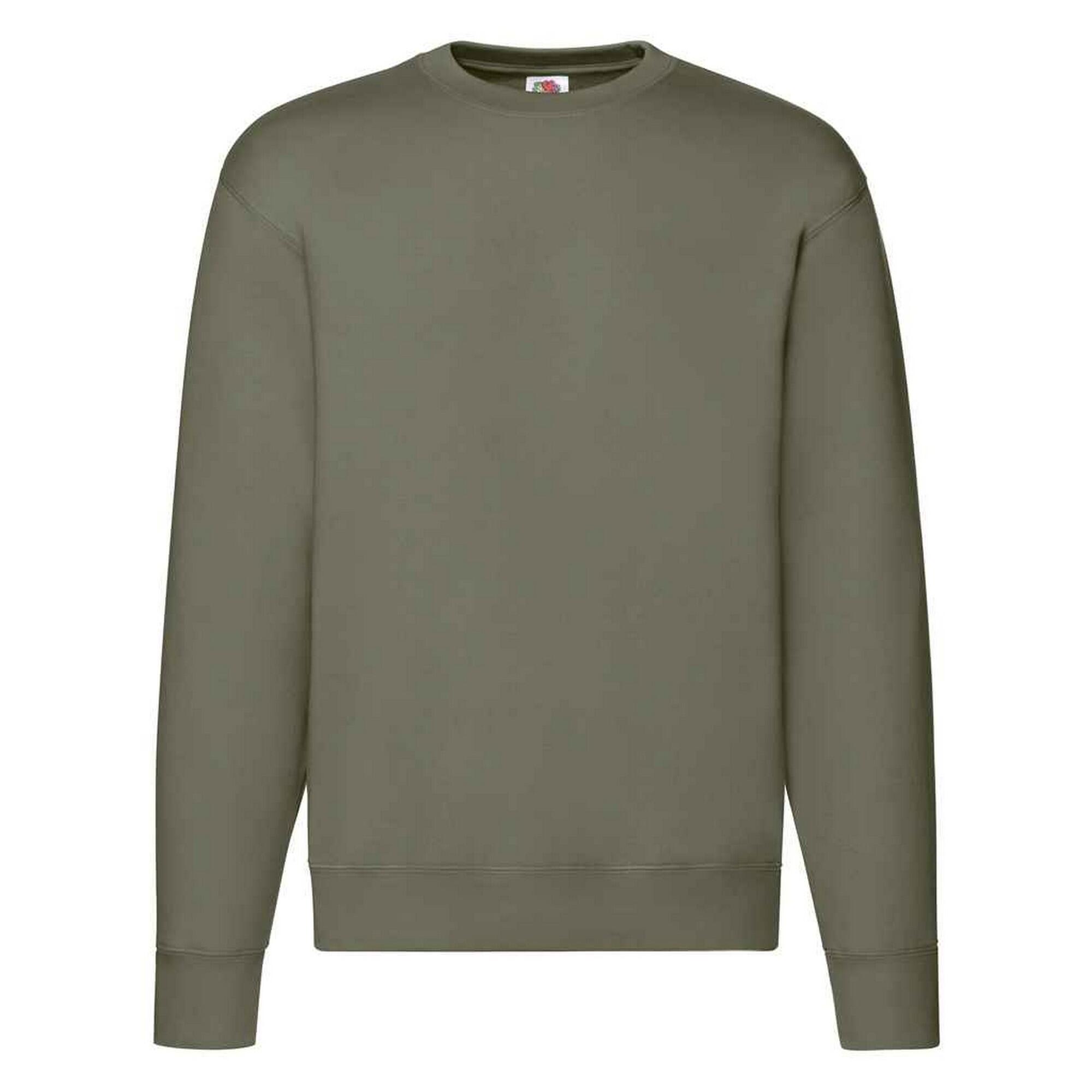 Fruit of the Loom Mens Premium Drop Shoulder Sweatshirt