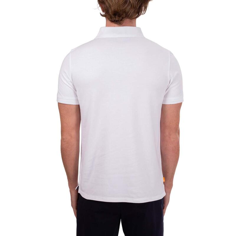 Tricou polo barbati cu croiala Regular fit si logo alb