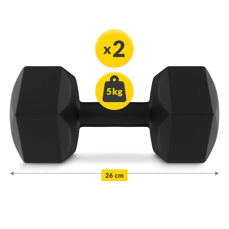 Gantere bitumice pentru exerciții de forță 4FIZJO