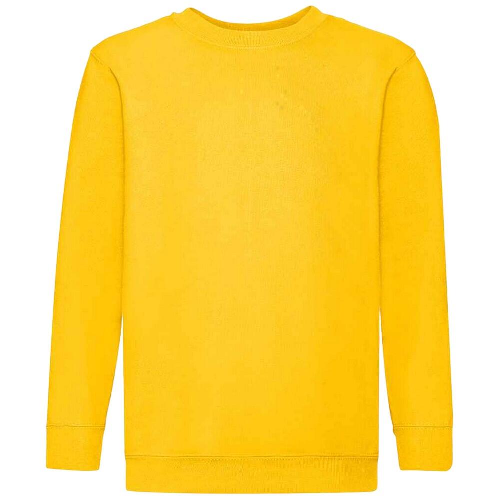Fruit of the Loom Kids/Childrens Classic Drop Shoulder Sweatshirt