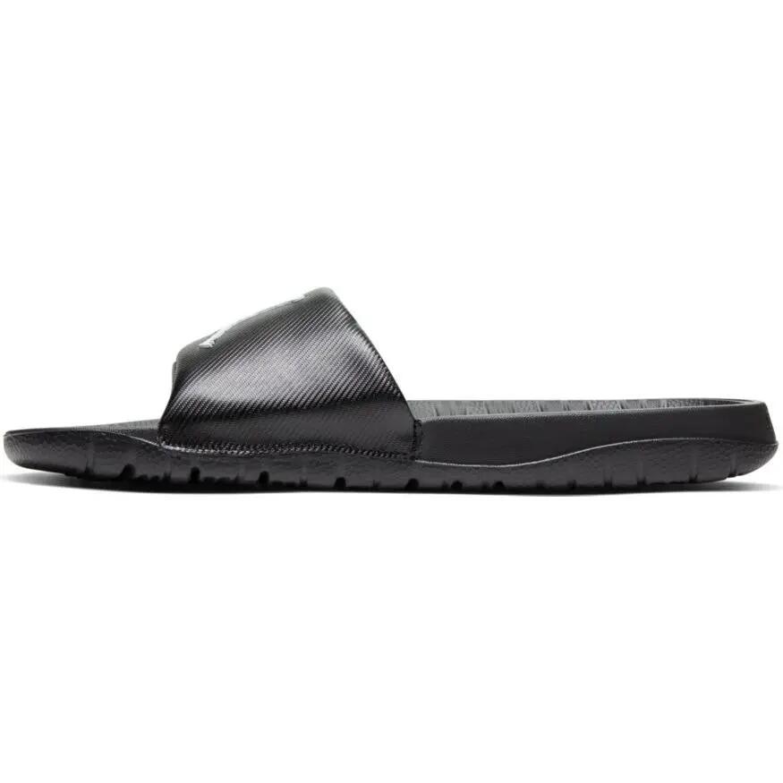 Herren - Sport walking - Slides - Leder - Break - Schwarz/Weiss 3/5
