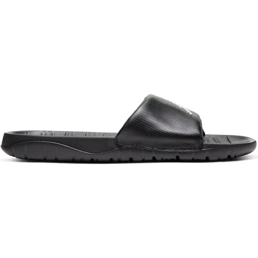 Herren - Sport walking - Slides - Leder - Break - Schwarz/Weiss 2/5