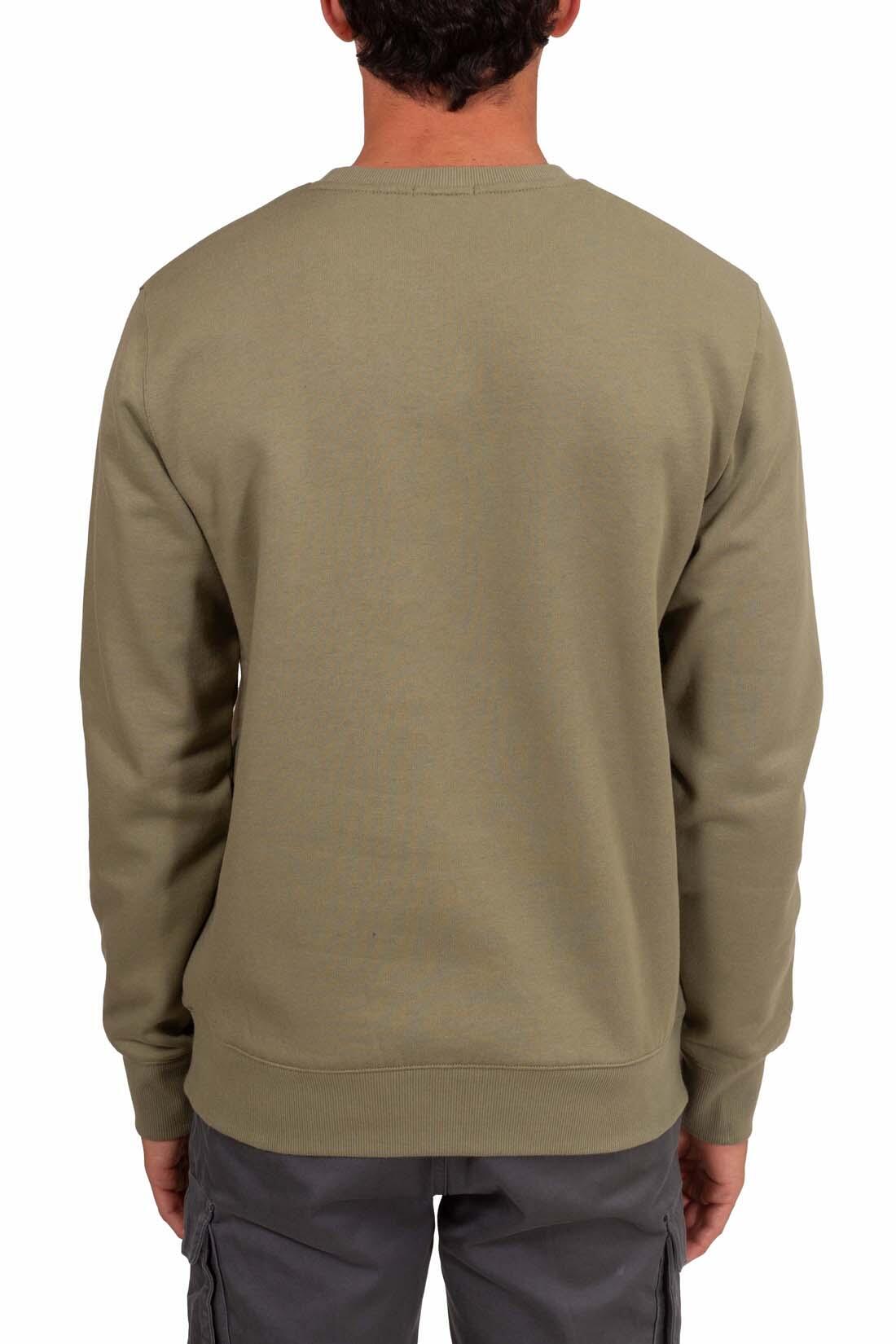 Sweatshirt - Sportswear - Men - Corte regular com logo - green olive 4/4