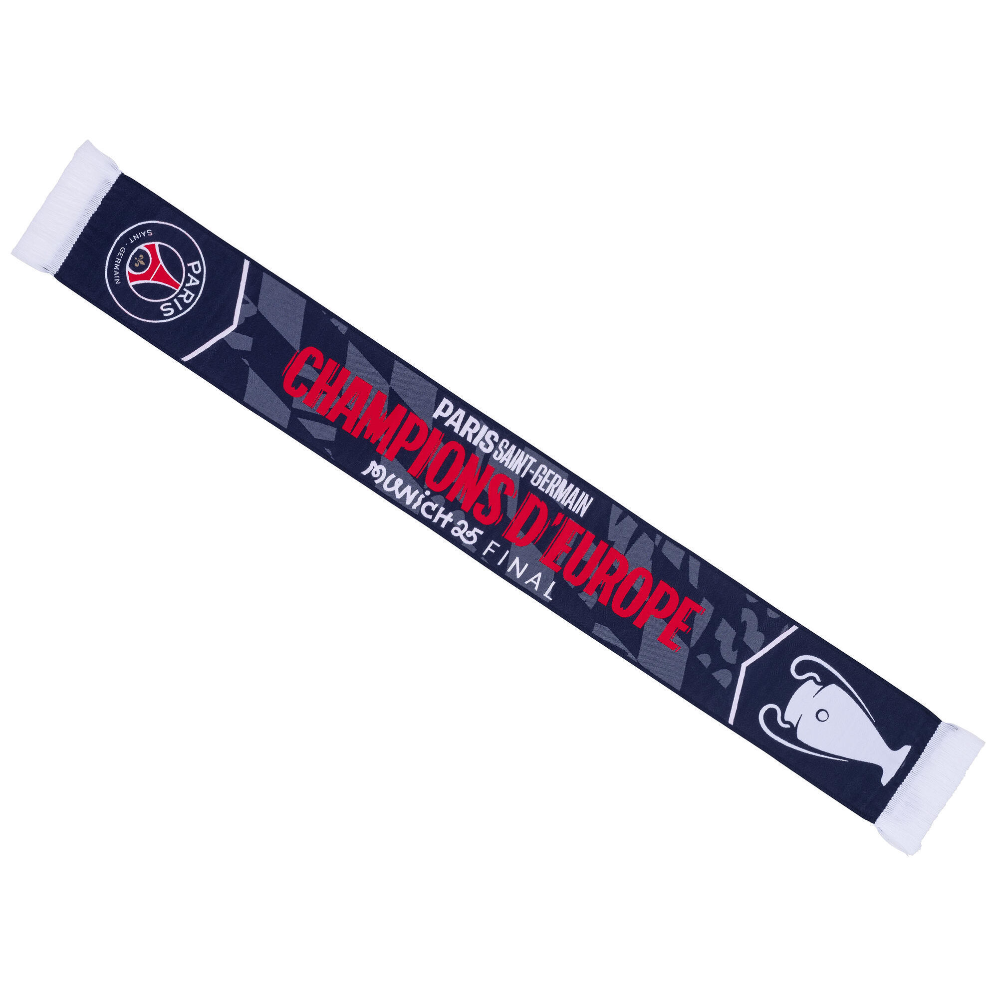 Paris Saint Germain - Echarpe Psg Champions D'Europe 2025 - Collection Officielle - Paris Saint Germai - Écharpe - Bleu - 140 Cm - Decathlon