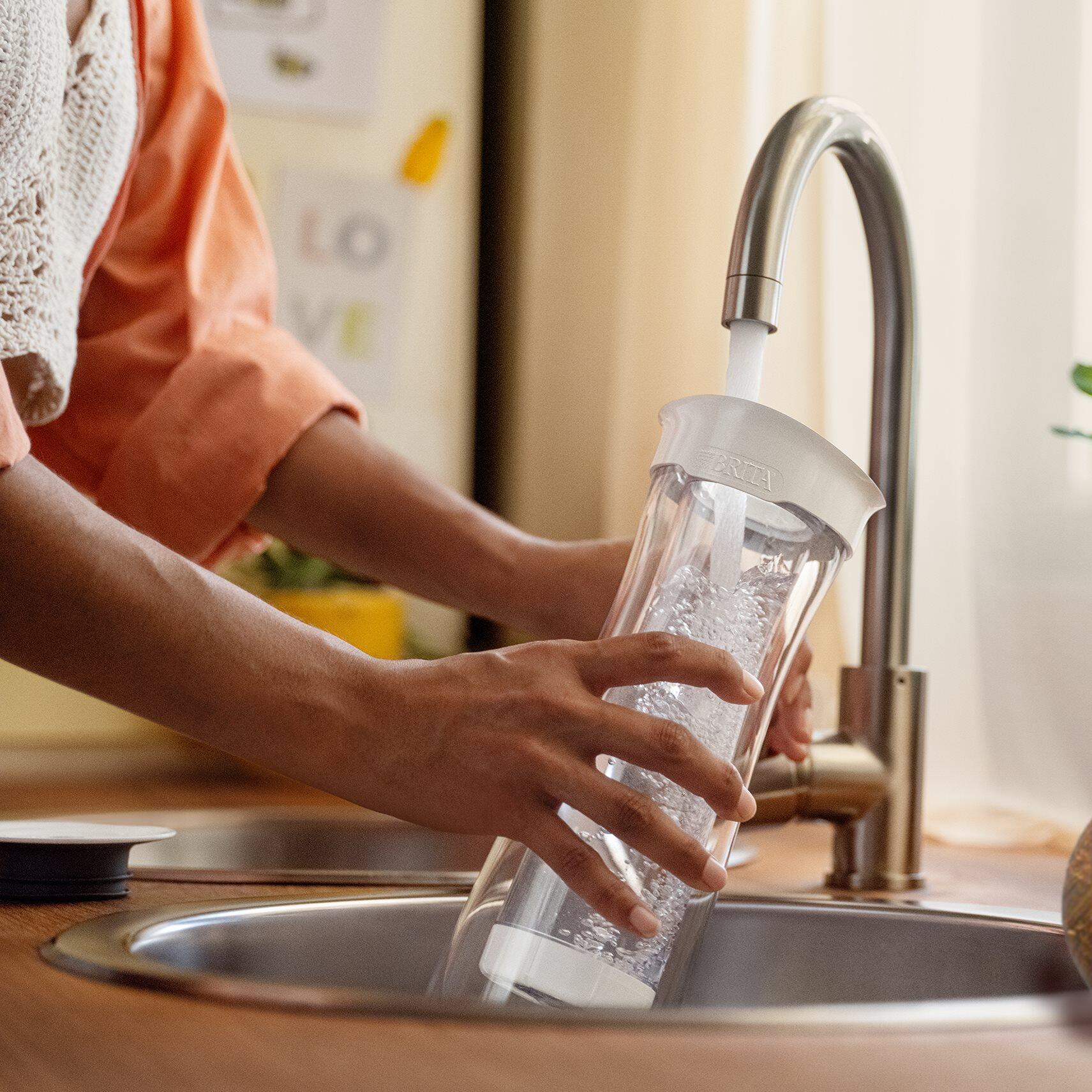 Carafe filtrante à eau - Fill & Serve - 1,3 L - Avec filtre à eau MicroDisc 6/7