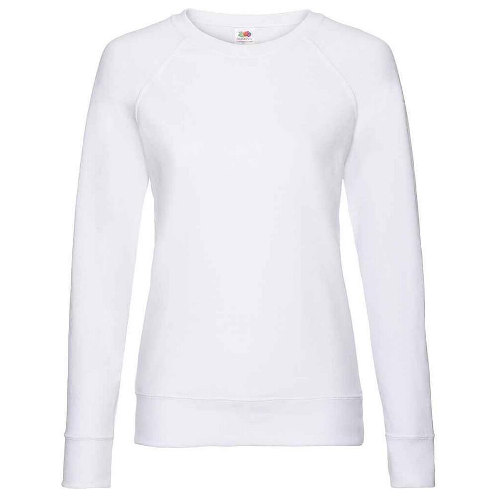 Fruit of the Loom Womens/Ladies Lightweight Lady Fit Raglan Sweatshirt